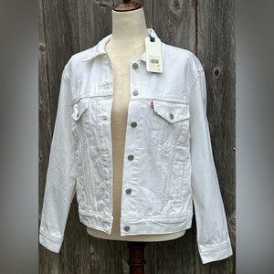 Levi’s white ladies Jean jacket
